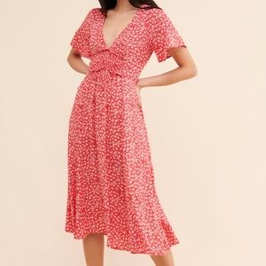 In Full Bloom MIDI Dress